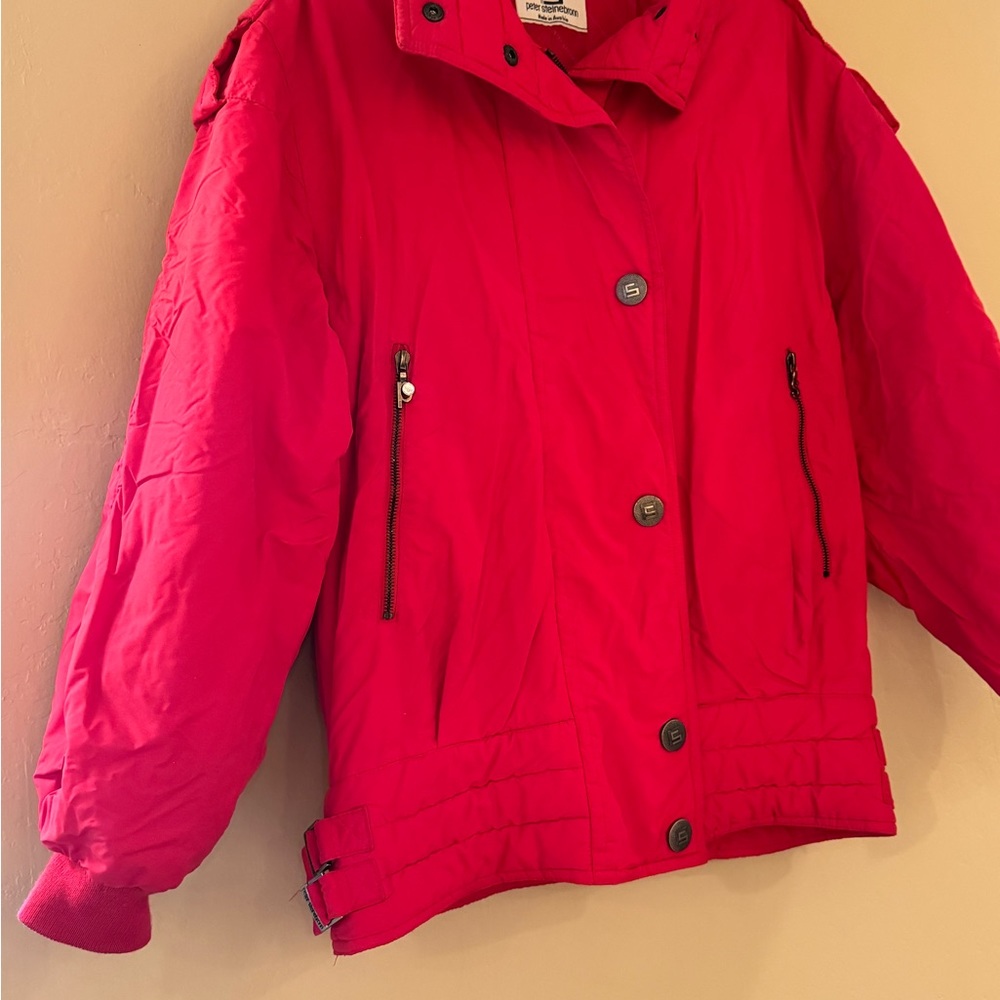 Peter Steinbronn Red Ski Jacket - image 2